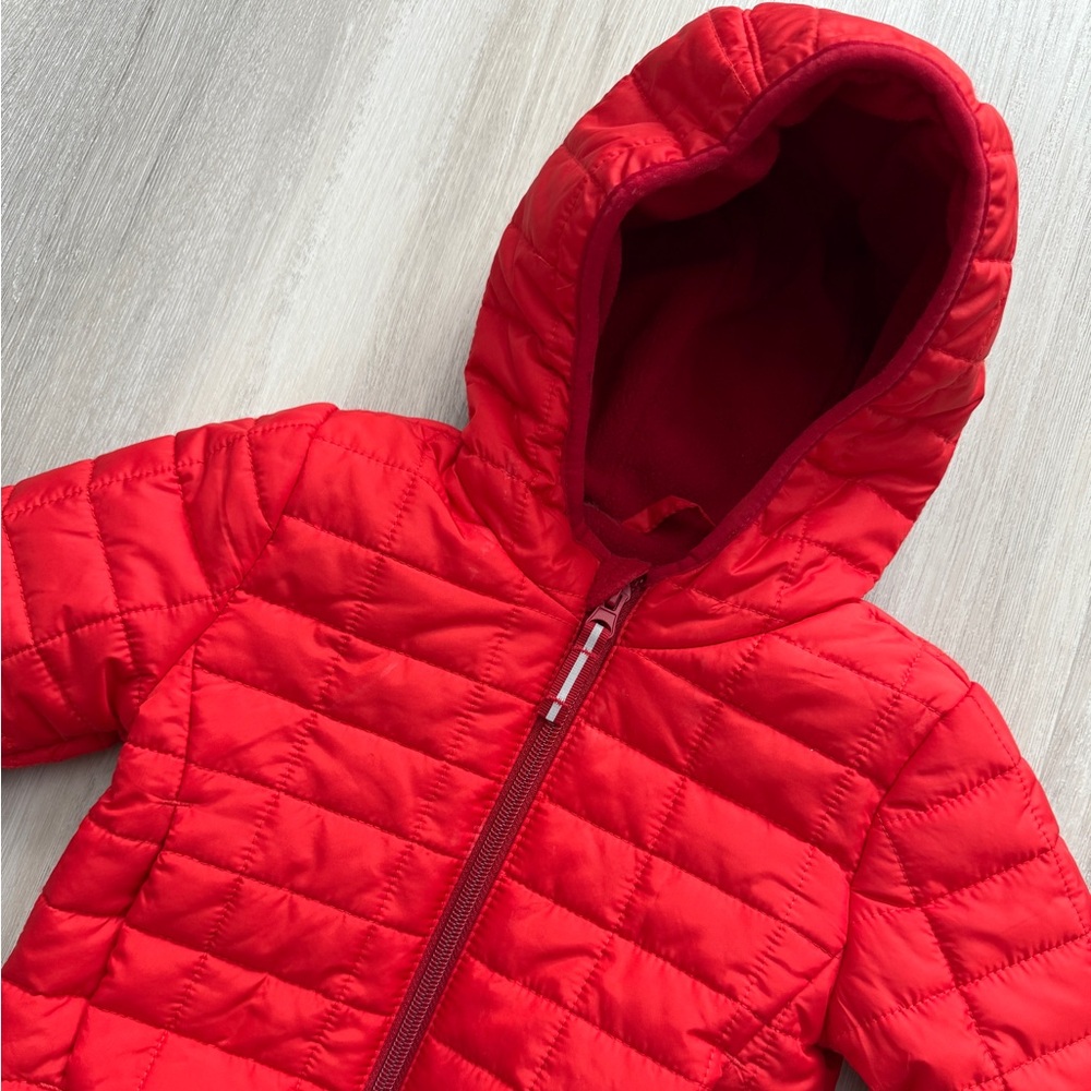 Cat & Jack Red Puffer Toddler/Infant Jacket size 12m